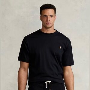 Polo Ralph Lauren Men’s T-shirt, classic fit. Size M, black with embroidered